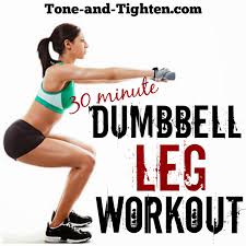 30 minute dumbbell leg workout best