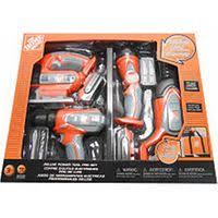 Black And Decker Toy Tool Set Home Depot The Home Depot Deluxe Power Tool Set Power Tool Set Toy R Toys