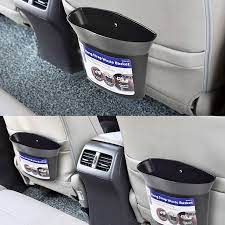 10 99 Mini Auto Car Dustbin Rubbish Trash Can Garbage Box Case Holder Bin Storage Ebay Home Ga New Car Accessories Cute Car Accessories Car Interior Diy