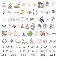 Sizes 2 inches / 4496 stitches 2.5 inches / 6004 stitches 3 inches / 7088 stitches 3.5 inches / 8191 stitches 4 inches / 9348 stitches 4.5 inches / 11645 stitches 5 inches / 13432 stitches 5.5 inches / 15070 stitches 6 inches / 17239 stitches Amazon Com Brother Embroidery Machine Pe770 5 X 7 Embroidery Machine With Built In Memory Usb Port 6 Lettering Fonts 136 Built In Designs