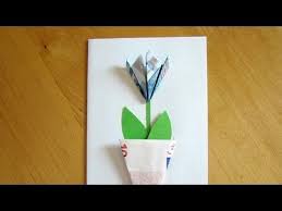 Mit hilfe dieser anleitung können sie selbst eine blume aus geldscheinen basteln. Geldschein Falten Blume Einfache Geldgeschenke Basteln Z B Fur Hochzeit Geldschein Falten Blume Geld Falten Blume Geldscheine Falten