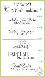 Five Great Free Font Combinations For Invitations Charmcat Creative Font Combinations Wedding Fonts Combinations Wedding Fonts