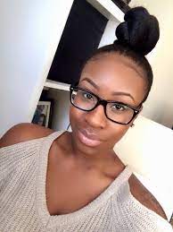 Top Knot Bun On Relaxed Hair Hairliciousinc Com Relaxed Hair Top Knot Bun Relaxed Hair Care