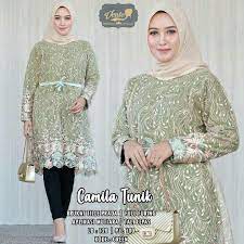 Gaya busana artsy memberikan kesan seni yang kental. Model Baju Gamis 2020 Untuk Orang Gemuk Hijabfest