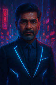 Digital rendering of a double exposure portrait of a tiger emerging from  clouds