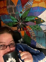 Two color brown and white paintings