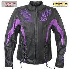 Xelement 2027 Womens Embroidered Flower Soft Thick Leather Motorcycle Motorcycle Jacket Women Leather Motorcycle Jacket Women Armored Leather Motorcycle Jacket