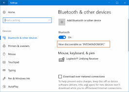 This tiny adapter lets you add bluetooth (with backward compatibility support) to any windows 10 device without breaking your while in the settings page, you can access discovery, notification, as well as the option to show or hide the bluetooth icon in the notification area. How To Change The Bluetooth Name Of Windows 10 Pc