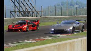 Check spelling or type a new query. Battle Ferrari Fxx K Vs Aston Martin Vulcan Racing At Mugello Youtube