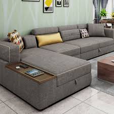 Especially in the sitting room! Living Room Modern Style Sofa L Shape Sofa Design 2019 Wowhomy
