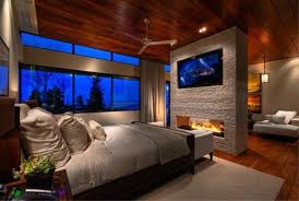 Well, at least not until you meet some of the best motorized tv ceiling mount lifts that make such an option a possibility. Tv In The Bedroom 45 Photos The Height Of Placement Of The Tv On The Wall Tips On Installation And Design Options For Placement