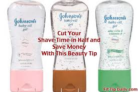 Baby Oil Gel And Shaving Baby Oil Gel Shaving Body Care Routine