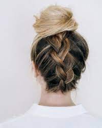 This Unique Style Gives Fresh Meaning To A Business In The Front And Party In The Back Do Shaved Side Hairstyles Braided Hairstyles Messy Braided Hairstyles