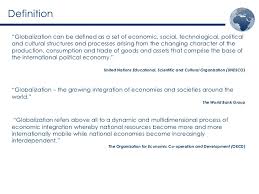 Globalization