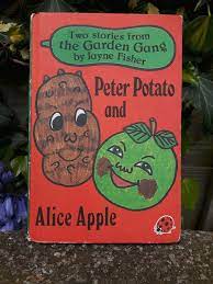 The Garden Gang By Jayne Fisher Peter Potato And Alice Apple Etsy Ladybird Books Alice Vintage Children S Books