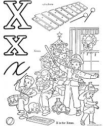 The greek alphabet was originally derived at around 1,000 bc from the phoenician alphabet, which in turn descended from the north semitic alphabet. X Words Alphabet S563a Coloring Pages Printable