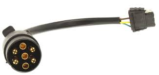 7 way rv flat blade trailer side. Trailer Connector Adapter For Land Rover 7 Way Round Pin European Style To 4 Way Flat Tow Ready Wiring 118710