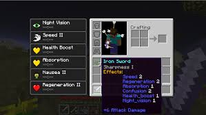 For example, speed on boots, regen on a . Minecraft Advanced Item Effects Mod 2021 Download