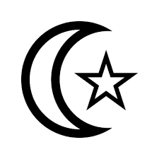 Use unicode star symbols in a html document or copy paste the character. Star And Crescent Islamic Symbol