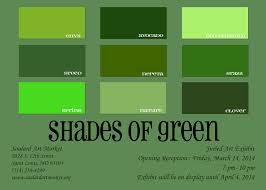 Shades Of Green Shades Of Green Green Paint Colors Different Shades Of Green