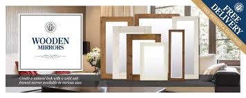 You can also choose from plastic, wood, and glass full length. Wood Mirror Collection Natural Wood Finish Mirroroutlet