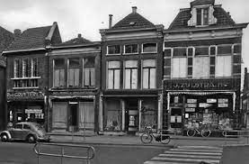 the mainstreet voorstraat harlingen in early years nederland nostalgie
