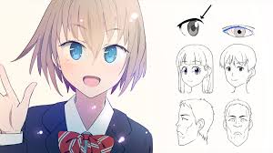 How to draw anime and game characters by literaturaycomic 7437 views. Drawing Characters Intermediate How To Draw Faces Anime Art