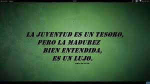 Juventud Divino Tesoro Madurez De Lujo Verdades Mensajes Frases