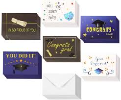 Wonderful achievement graduation greeting card. Amazon Com Grad Cards With Envelopes Bulk 36pack Konsait Graduation Greeting Cards Set Blank Greeting Cards Congrats Grad Cards Set For Graduation Grad Party Favors Supplies Gift Decorations 4x6 Inches Home Kitchen