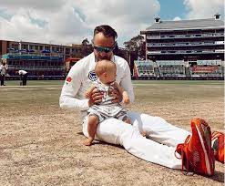 His height is 5 feet 11 inches or 5'11. Faf Du Plessis Blessed With A Baby Girl Wife Imari Reveals Her Name