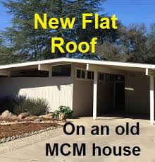 Key to installing these floors successfullly is, i believe, getting the subfloor absolutely positively smooth; A New Flat Roof For An Old Mid Century Modern House