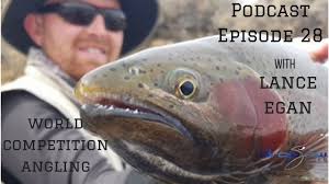 World Competition Angling with Lance Egan, Drop Jaw Flies Podcast