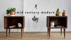 Check spelling or type a new query. Diy Mid Century Modern Night Stands The Sorry Girls Youtube