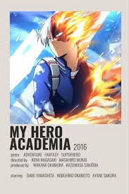 My Hero Academia Minimalist Poster Anime Films Anime Printables