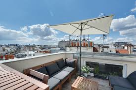 Rooftop Et Vue Sur Paris Chez Sebastien Terrasse Toit Rooftop Paris Terrasse