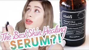 I started using klairs midnight blue youth activating drop around. Klairs Mid Night Blue Youth Activating Drop Serum Review Demo Youtube