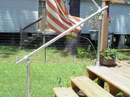 In this article, i describe my practices for building a set of stairs with cut stringers. A Simple Handrail For Stairs On Porch Or Deck Simplified Building
