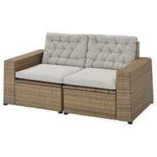 Solleron 2 Seat Modular Sofa Outdoor Brown Kuddarna Grey Ikea Ireland Modular Sofa Outdoor Sofa Sofa
