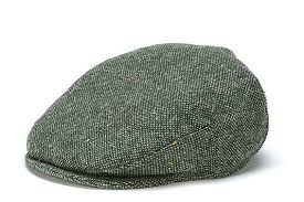 Vintage Salt N Pepper Tweed Cap From Hanna Hats Of Donegal Irish Moon