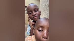 2 Cute Children in Kigali Rwanda