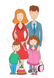 Over 68,569 cute cartoon family pictures to choose from, with no signup needed. Cute Cartoon Happy Family On White Stock Vector Colourbox