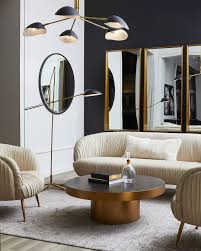 Measurements are 47 inches wide and 16 1/2 inches long. Elte On Twitter Our White Arsenal Sofa And Chair Combine Pleated Top Grain Leather And Brass Legs In A Brushed Gold Finish For Sophisticated Style They Re Both 20 Off During Our Fall Living