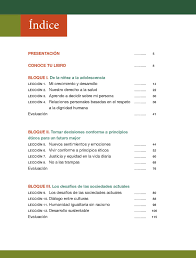 C on la asignatura de formación cívica las secciones que integran tu libro son: Formacion Civica Y Etica 5 Grado Pagina 16