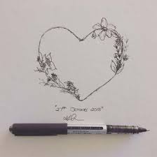 New Drawing Doodles Love Heart 53 Ideas Love Heart Drawing Flower Drawing Doodle Art Flowers