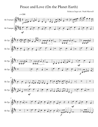More images for peace and love on the planet earth » Peace And Love On The Planet Earth Steven Universe Sheet Music For Trumpet In B Flat Tambourine Mixed Trio Musescore Com