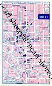 1962 Buffalo New York City Street Map Pdf Digital Etsy Street Map City Streets Vintage Maps
