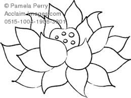 Download and use them in your website, document or presentation. Clip Art Image Of Lotus Flower Coloring Page