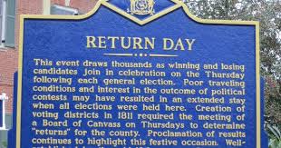 Returns Day In Georgetown Delaware United States History Georgetown Delaware Delaware