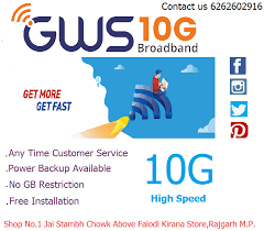 Gws 10g Broadband Network Power Backup Internet Service Provider Broadband