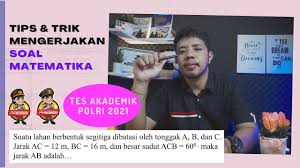 Dari ketujuh pokok materi uji ini kemudian dibagi dalam prosentasi soal yang kemudian baru ditentukan komposisi masing masing materi tpa polri. Pembahasan Soal Tes Akademik Polri Bidang Matematika 2021 Youtube